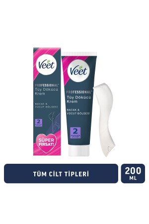 Professional Tüy Dökücü Krem Hassas Ciltler 200 ml Süper Fırsat Paketi - 2