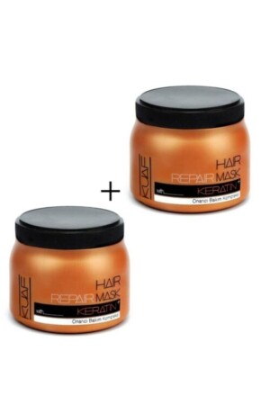 Professionelle Keratin-Haarmaske 500 ml x 2 Stück IKJKLJNGDKFBBDFD - 2