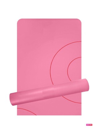 Professionelle TPE-Yogamatte 0. 60 mm Rosa - 1