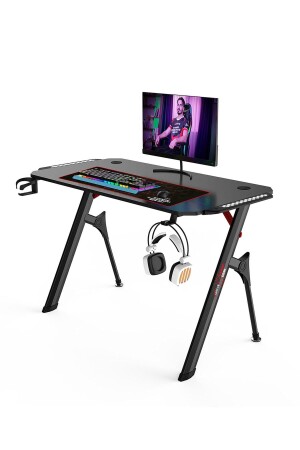 Professioneller RGB-Gaming-Schreibtisch der Toprak-Serie - 3