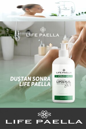 Professionelles Anti-Cellulite- und Dehnungsstreifen-Gel mit kalter Lipolyse zur regionalen Gewichtsabnahme, 250 ml - 4