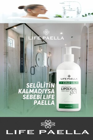 Professionelles Anti-Cellulite- und Dehnungsstreifen-Gel mit kalter Lipolyse zur regionalen Gewichtsabnahme, 250 ml - 5