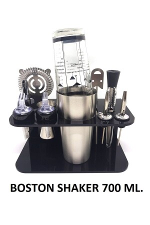 Professionelles Boston-Shaker-Set für die Cocktailzubereitung mit Ständer PROBST - 2