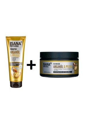 Professionelles Shampoo Oil Care Argan 250 ml + Professionelle Haarmaske mit Arganöl 250 ml - 2