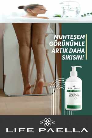 Profesyonel Selülit & Çatlak Karşıtı - Bölgesel İncelme İçin Soğuk Lipoliz Jel 250 ML - 10