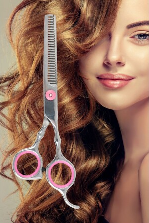 Profesyonel Titanium Berber Kuaför Makası Ara Makas 6.5 Inç Saç Kesim Makası Hair Style Xlq507b - 1