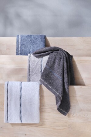 Profundo – Extraweiche, moderne 100 % Baumwolle, 50 x 90 cm. Hand-/Gesichtshandtuch-Set H00005 - COTTONMANIA