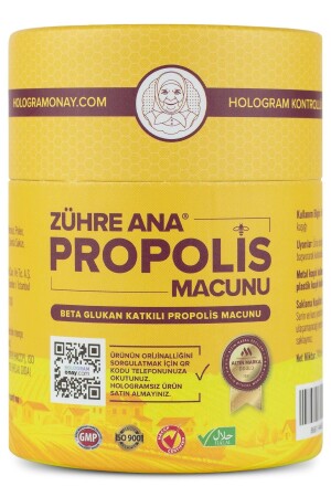 Propolis Macunu - Beta Glukan Ve Ginseng Katkılı Hologramlı Ürün - Zühre Ana