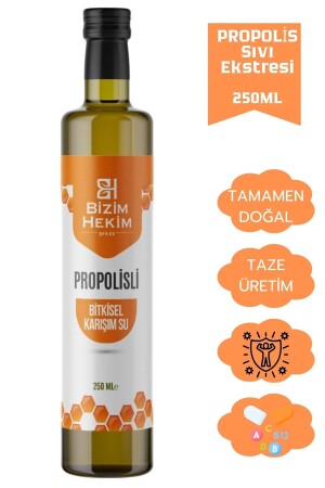 Propolis Sıvı Ekstresi Propolis Extract Bitkisel Karışım Su 250 ml - Bizimhekim