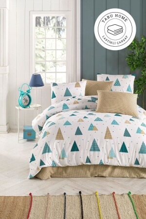 MNZ-Polka Dot غطاء غطاء واحد مع ورقة مرنة Polka Dot غطاء غطاء واحد - Tabu Home
