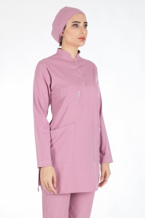 Puderdünnes Lycra-Hijab-Krankenschwesteruniform- und Chirurgenarzt-Uniform-Set LYCRA-SOFT-HIJAB - 1