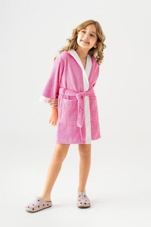  Pueri %100 Pamuklu Unisex Çocuk Bornozu - Soley