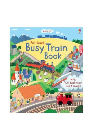 Pull Back Busy Train Book - 2