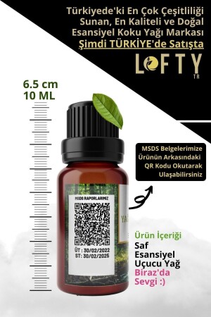 Pulver - Lavendel - Bernstein Romantisches ätherisches Weihrauchöl Räuchergefäß Essenz Raumduft Essential 10 ml - 4