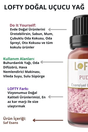 Pulver - Lavendel - Bernstein Romantisches ätherisches Weihrauchöl Räuchergefäß Essenz Raumduft Essential 10 ml - 6