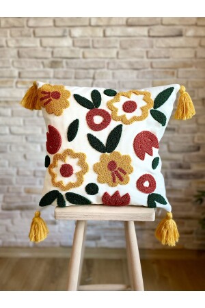 MNZ-Punch غرز واحد ديكوراتي تصميم خاص رمي غطاء وسادة (غطاء) - Swita