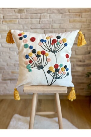 MNZ-Punch غرز واحد ديكوراتي تصميم خاص رمي غطاء وسادة (غطاء) - Swita