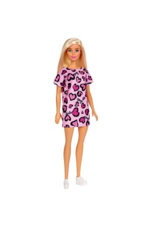 Puppe + Erdbeer-Make-up-Set zum Aufstreichen + Zubehör Barbie-Puppe mit elegantem Kleid - 4