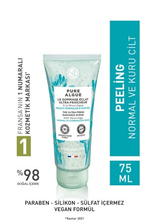 Pure Algue Präbiotisches Gesichtspeeling für normale und trockene Haut – 75 ml 86429 - 1