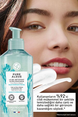 Pure Algue Prebiotic Gesichtswaschgel für normale und trockene Haut – 390 ml - 3