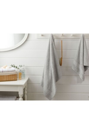 Pure Basic Badetuch 70x140 cm Grau 10010324 - 2