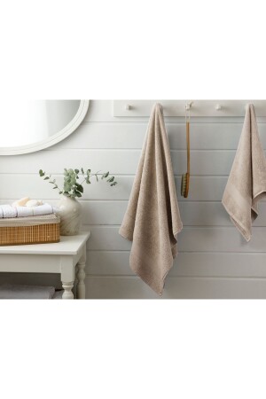 Pure Basic Badetuch 70x140 cm Hellbraun 10023790 - 1