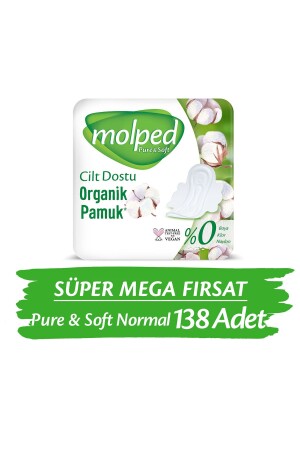 Pure Soft Hijyenik Ped Normal Süper Mega Paket 46 Lı X 3 Adet - 1