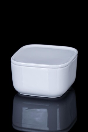 Pure White Porselen Kapaklı Kase - 9 Cm 6lı SCT-010876-36YTY - ACAR