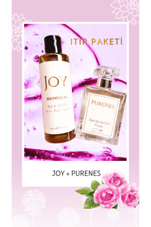 Purenes EdP Joy Duschöl Damenparfüm Geranium Paket 52025777520 - 1