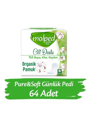 Pure&soft Günlük Ped 64 Adet - 1