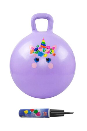 Purple Bounce Känguru-Ball, Sprungball für Kinder, Pilates, 90 kg - 1