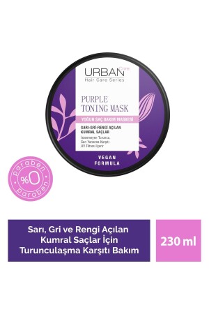 Purple Toning Mask Yoğun Saç Bakım Maskesi 230 ml - 1