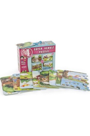 Puzzle Farm Super Colorful 4 - 1