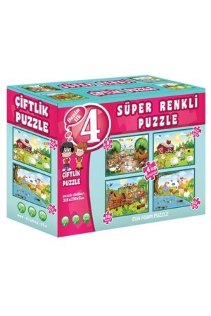 Puzzle Farm Super Colorful 4 - 3