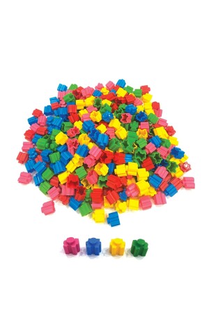 Puzzle Lustige Blöcke 300 Teile Kunststoffbox-Bausteine ​​PRP-SK011 - 6