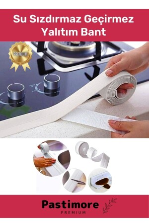 غرف الاستحمام من PVC الغطس المضخم الحمام المكتب الحافة غرفة الحمام نافذة المطبخ 3-2 Mt مضاد للماء دليل العزل الشريط - Pastimore