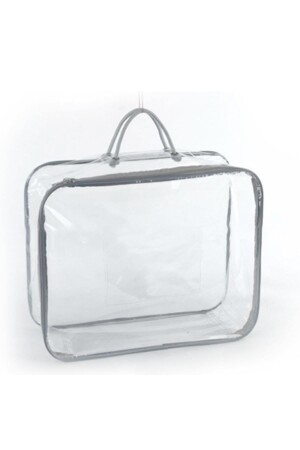 PVC Transparente Schrank-Organizer-Tasche Quilt Decke Kleidung Spielzeugtasche 64x45x30 - 1