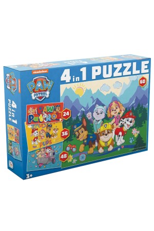 PW7931 Paw Patrol 4IN1-Puzzle - 1