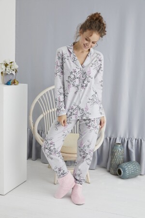 Pyjama-Set mit Knöpfen - 2