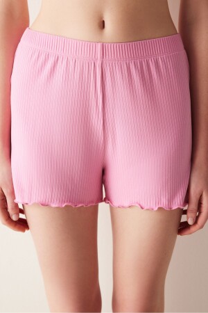 Pyjamahose „Flora Solid Shorts“. - 1