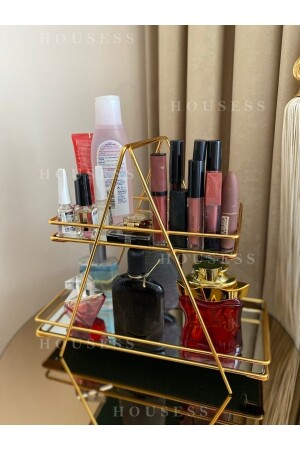 Pyramid Badezimmer-Organizer, Mehrzweck-Make-up-Schmuck-Organizer, Badezimmer, Küchenschrank, Service, Präsentationsständer, Houss-ORGNZR - 2