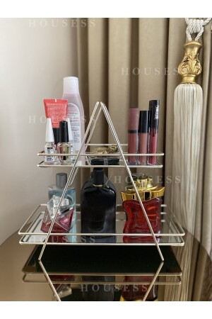 Pyramid Badezimmer-Organizer, Mehrzweck-Make-up-Schmuck-Organizer, Badezimmer, Küchenschrank, Service, Präsentationsständer, Houss-ORGNZR - 5