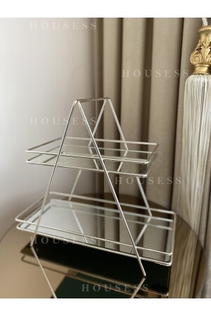 Pyramid Badezimmer-Organizer, Mehrzweck-Make-up-Schmuck-Organizer, Badezimmer, Küchenschrank, Service, Präsentationsständer, Houss-ORGNZR - 6