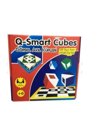 Q-bitz Visual Skill Cubes Denk- und Intelligenzspiel ELİ-05 - 2