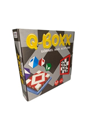 Q-boxx Cubes Qbitz Görsel Akıl Küpleri (YENİLENDİ) Q-bitz Q-smart Q Smart Küp Oyunu - 1