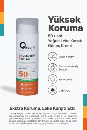 Leke Karşıtı 50 Spf Güneş Kremi 50ml Pa Ultra Koruma(SUNSCREEN CREAM) 8683071439195 - 1