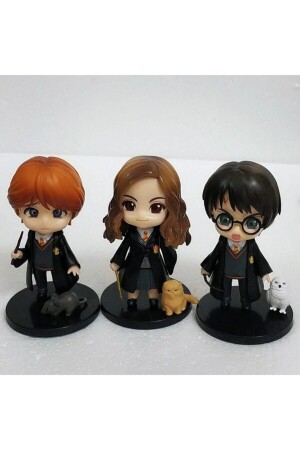 Q Posket Harry Potter 3 Adet Aksiyon Figür Oyuncak Set 10 Cm - 1 - 3