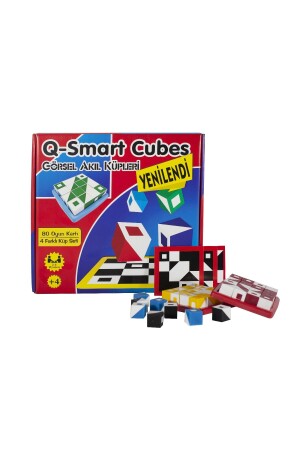 Q-smart Cubes Qbitz Görsel Akıl Küpleri (yenilendi) Q-bitz 0049 - 2