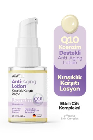 Q10 Koenzim Destekli Anti-aging Lotion Kırışıklık Karşıtı Losyon 60 ml AGL1 - 1