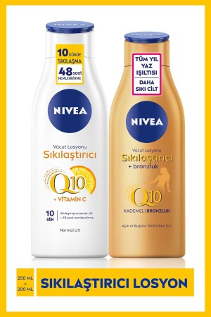 Q10 Sıkılaştırıcı Vücut Losyonu 250 ml X Q10 Sıkılaştırıcı Bronzluk - 2